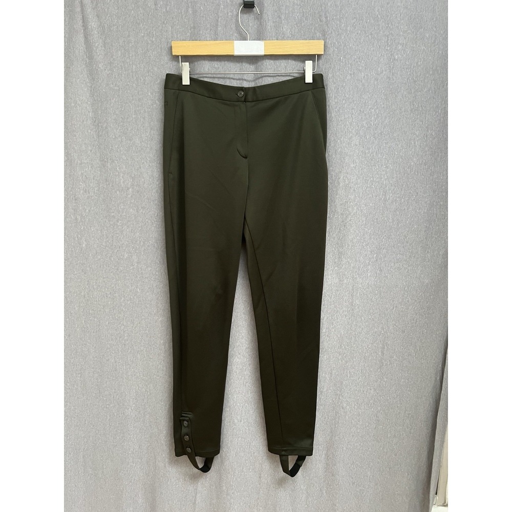 Y-3 Yohji Yamamoto x Adidas Sz M Womens Stirrup Track Riding Pants Green Vintage